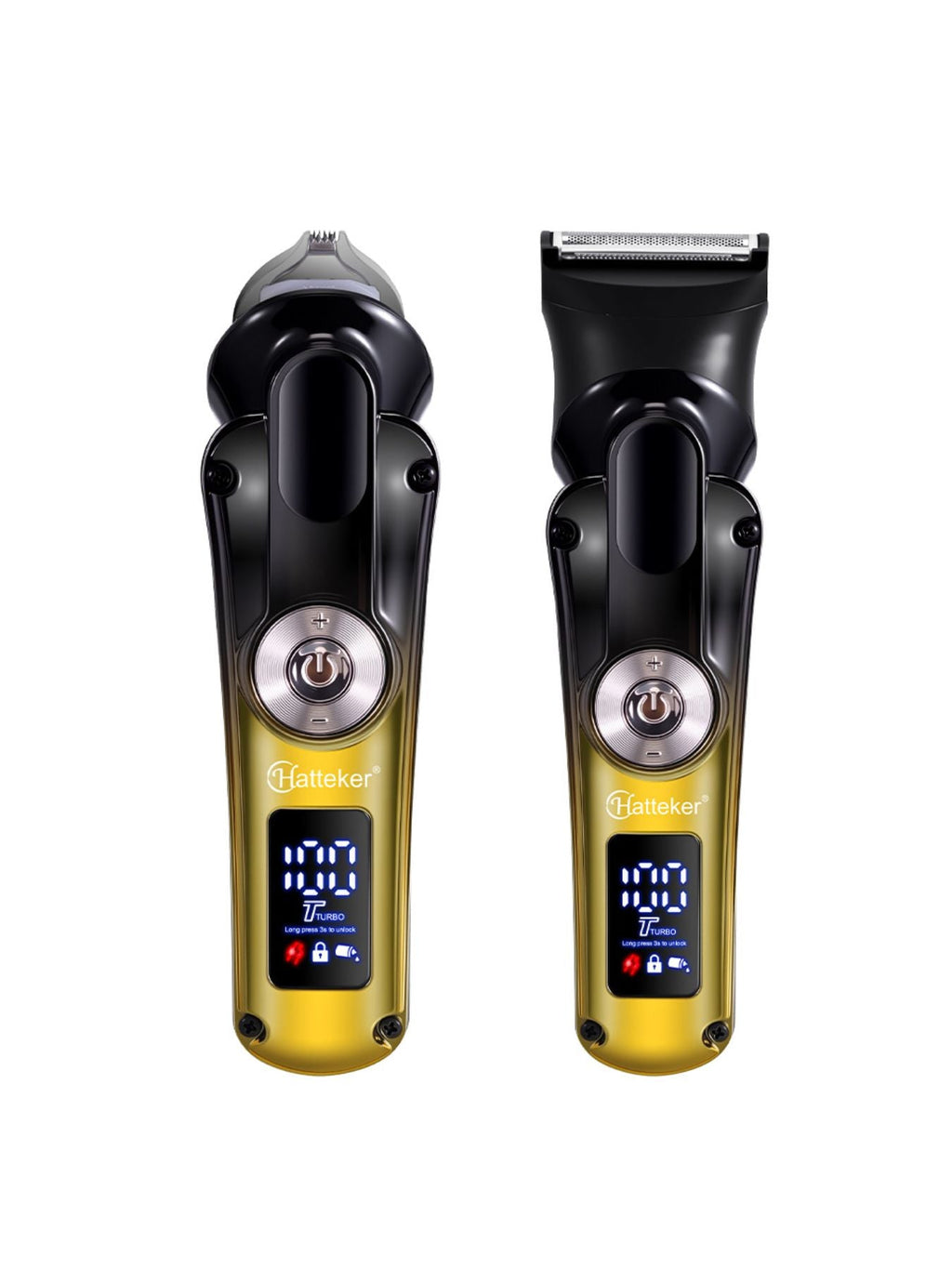 Cordless Hair Clipper with LED Display