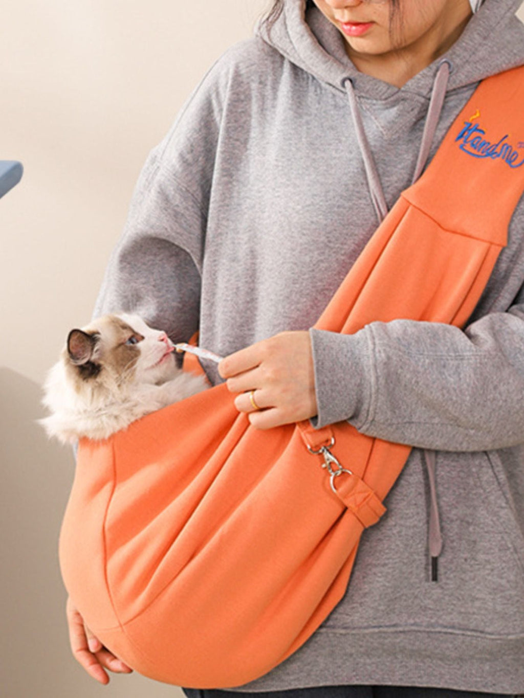 Comfortable Pet Carrier Sling Bag
