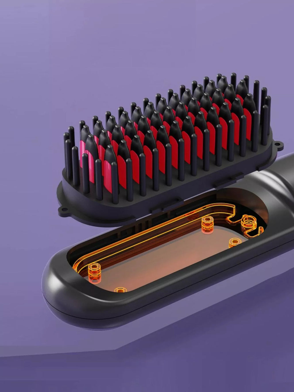 Portable Heated Straightening Comb