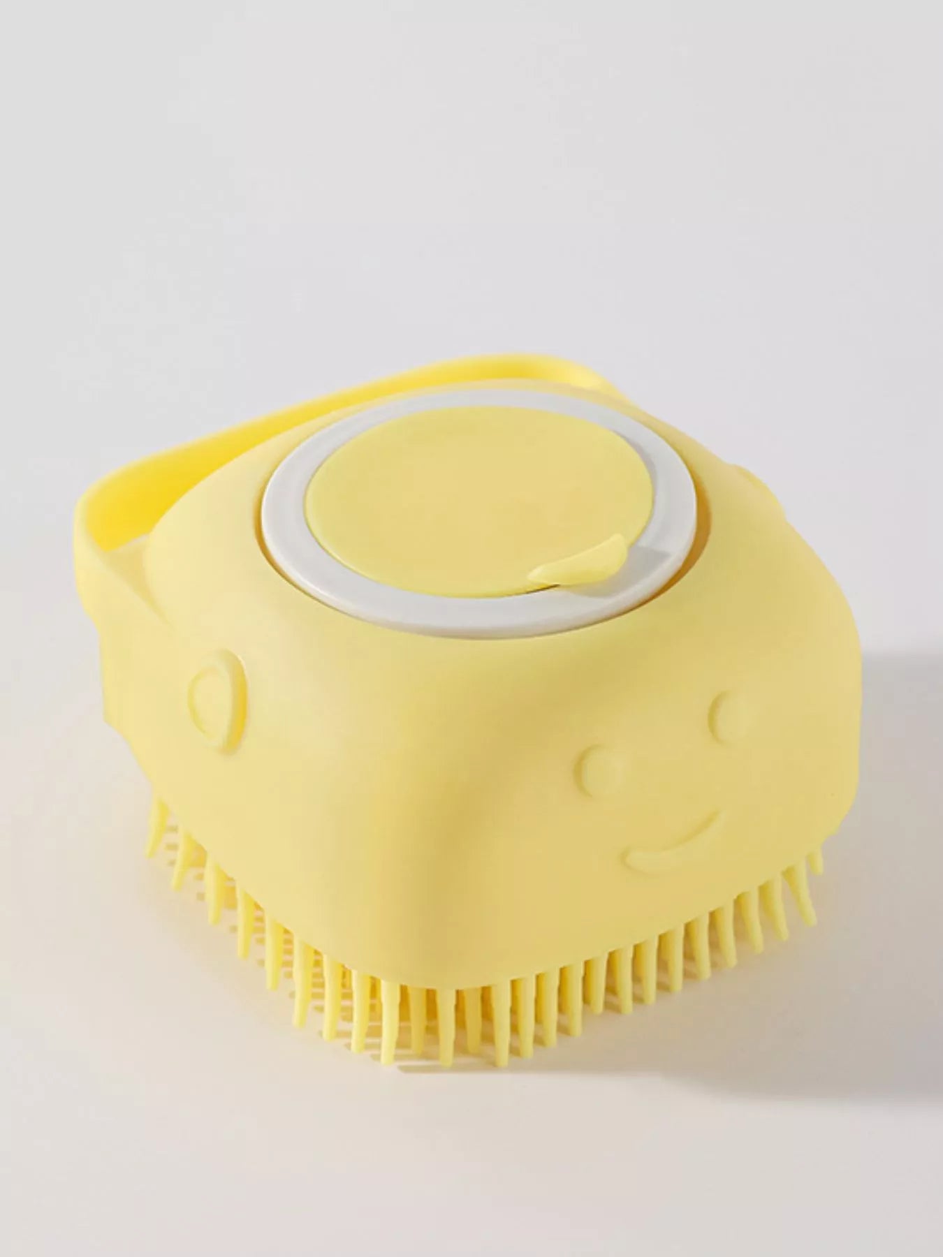 Cute Cartoon Silicone Pet Bath Brush