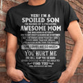 October - Awesome Mom - Perfect Gift For Son From Mom - NGHL10 (SKU05-47-10)