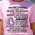 JANUARY - YOU CAN'T SCARE ME - GIFT FROM GRANDMA - NGHL01 (SKU09-106-01)