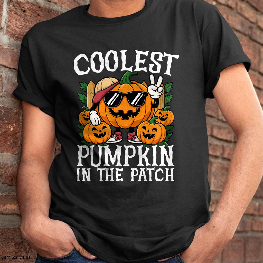 Halloween Shirt Boys Girls Kids Coolest Pumpkin In The Patch T-Shirt - Halloween Unisex T-Shirt/Hoodie - NGHL00