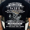 January - I Am Not Perfect But I Have A Freaking Awesome Wife - Gift For Husband From Wife - NGHL01 (SKU06-34-01)