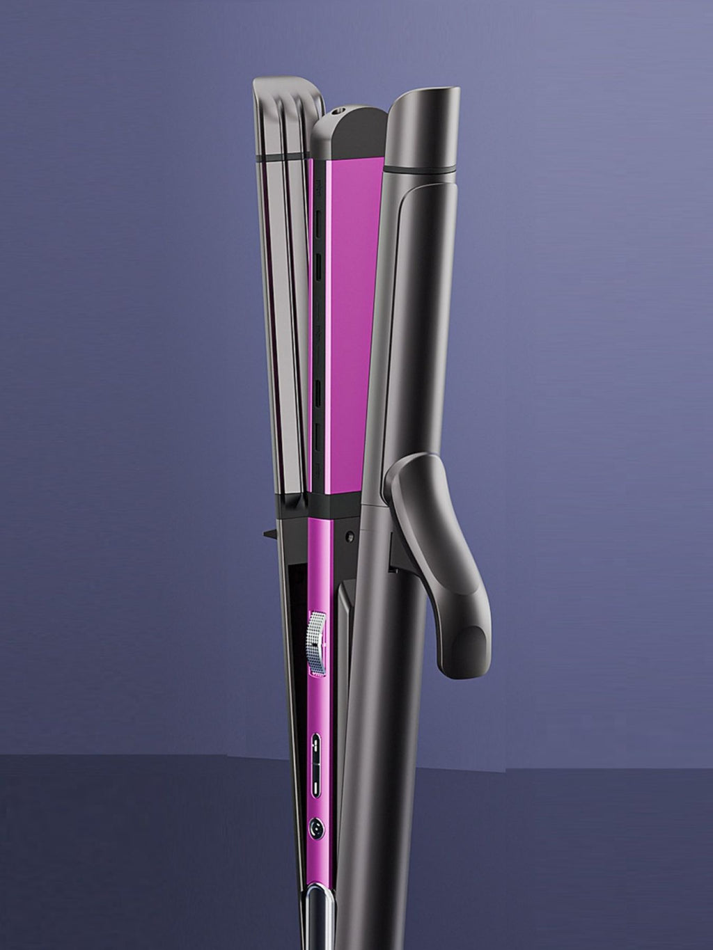Adjustable Temperature Hair Straightener & Curler