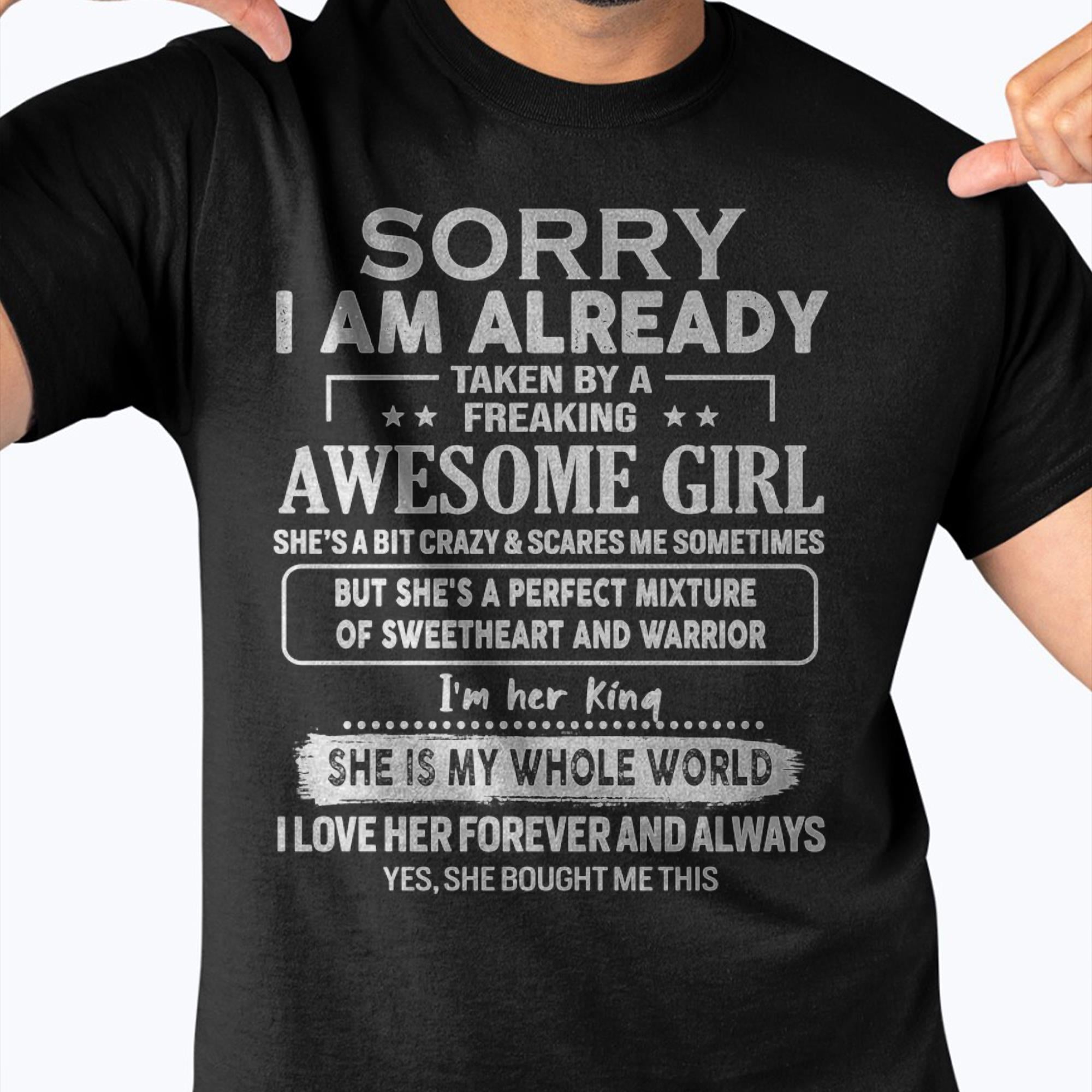 Awesome Girl - Perfect Gift For Your Boyfriend, Husband (SKU04-86MT-00)