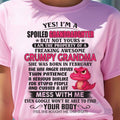 FEBRUARY - YES, I'M A SPOILED GRANDDAUGHTER - GIFT FROM GRANDMA - NGHL02 (SKU09-96-02)