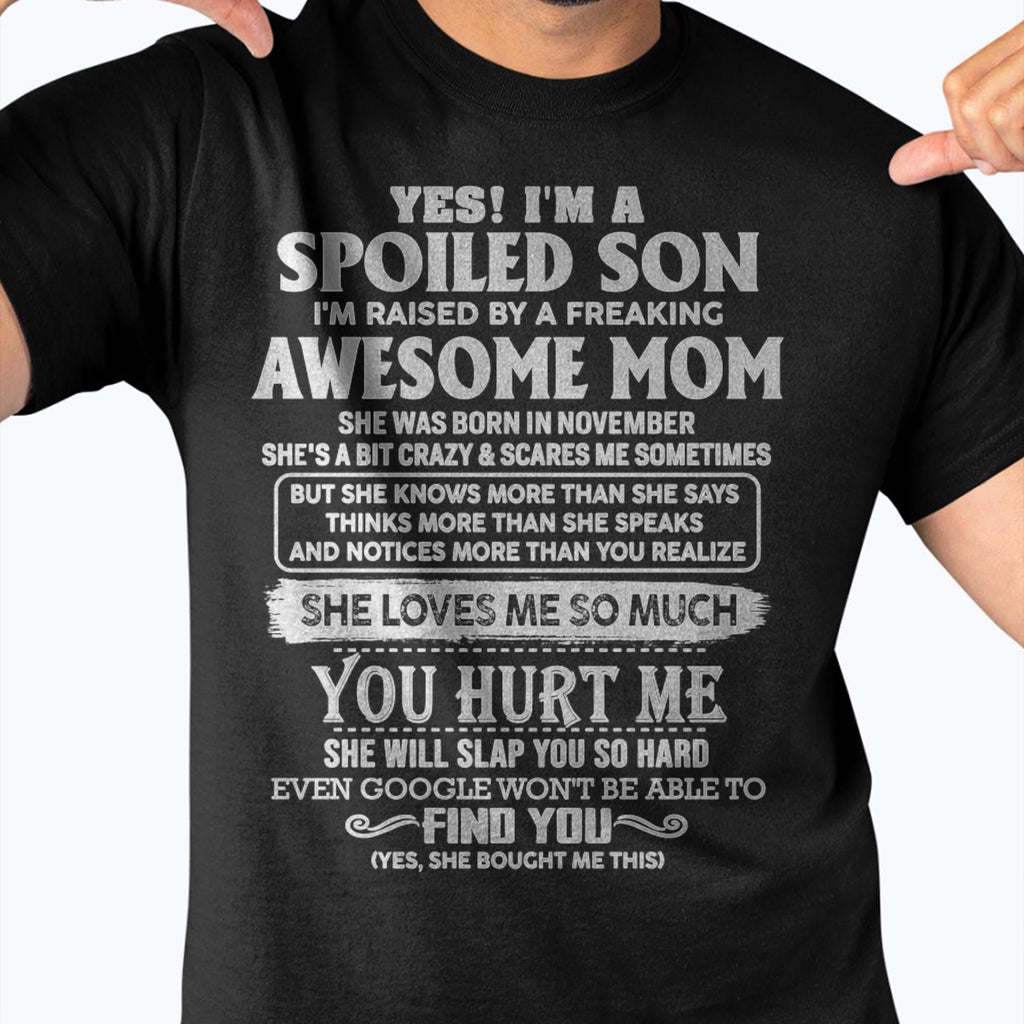 November - Awesome Mom - Perfect Gift For Son From Mom - NGHL11 (SKU05-47-11)
