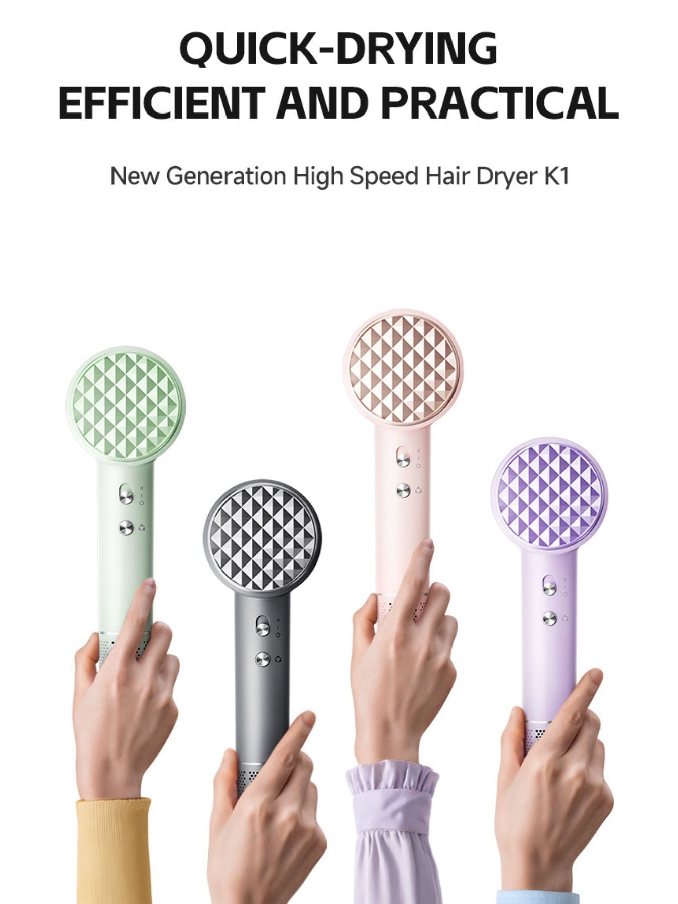 Lightweight High-Speed Hair Dryer