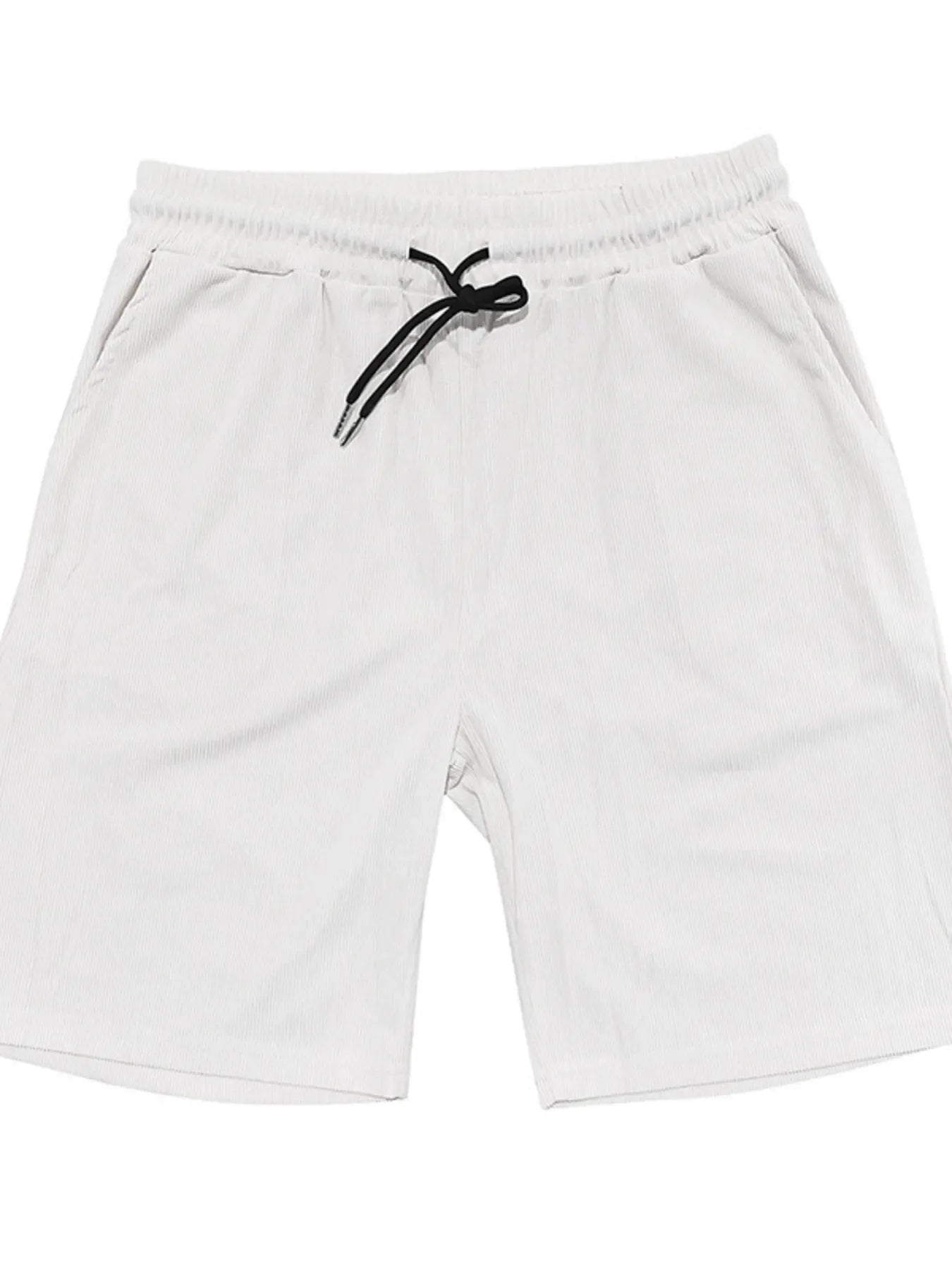 Men's Full Size Button Up Top and Shorts Set Plus Size