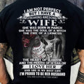 March - I Am Not Perfect But I Have A Freaking Awesome Wife - Gift For Husband From Wife - NGHL03 (SKU06-31-03)
