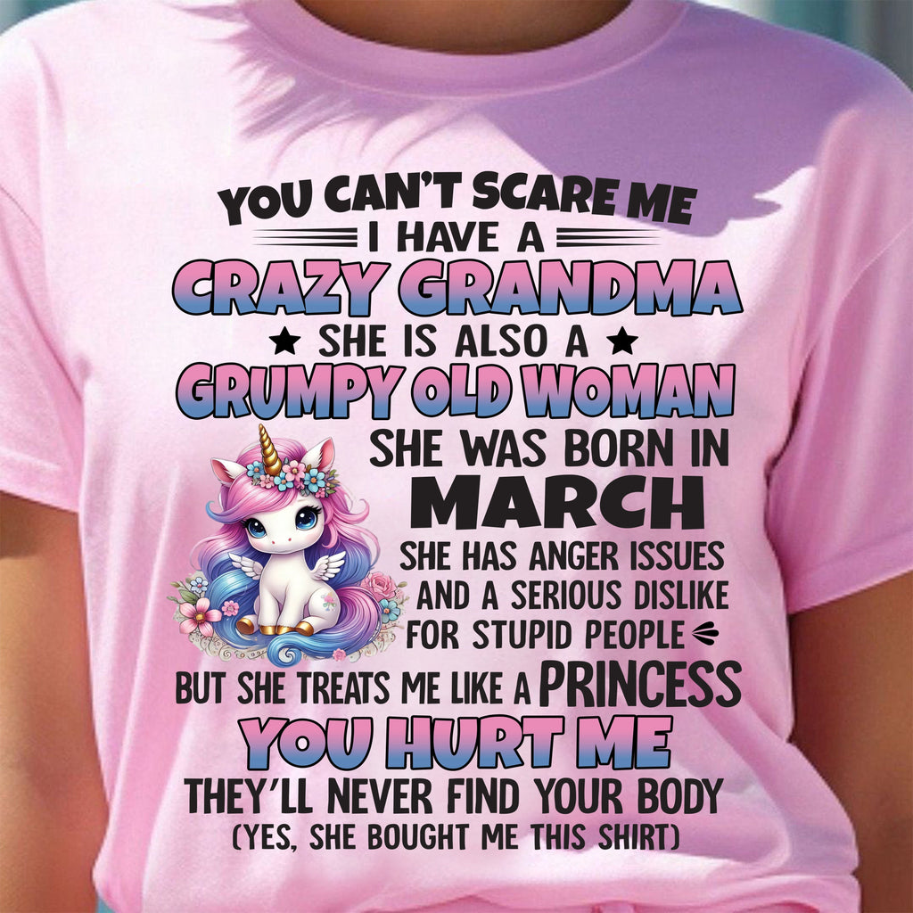 MARCH - YOU CAN'T SCARE ME - GIFT FROM GRANDMA - NGHL03 (SKU09-106-03)