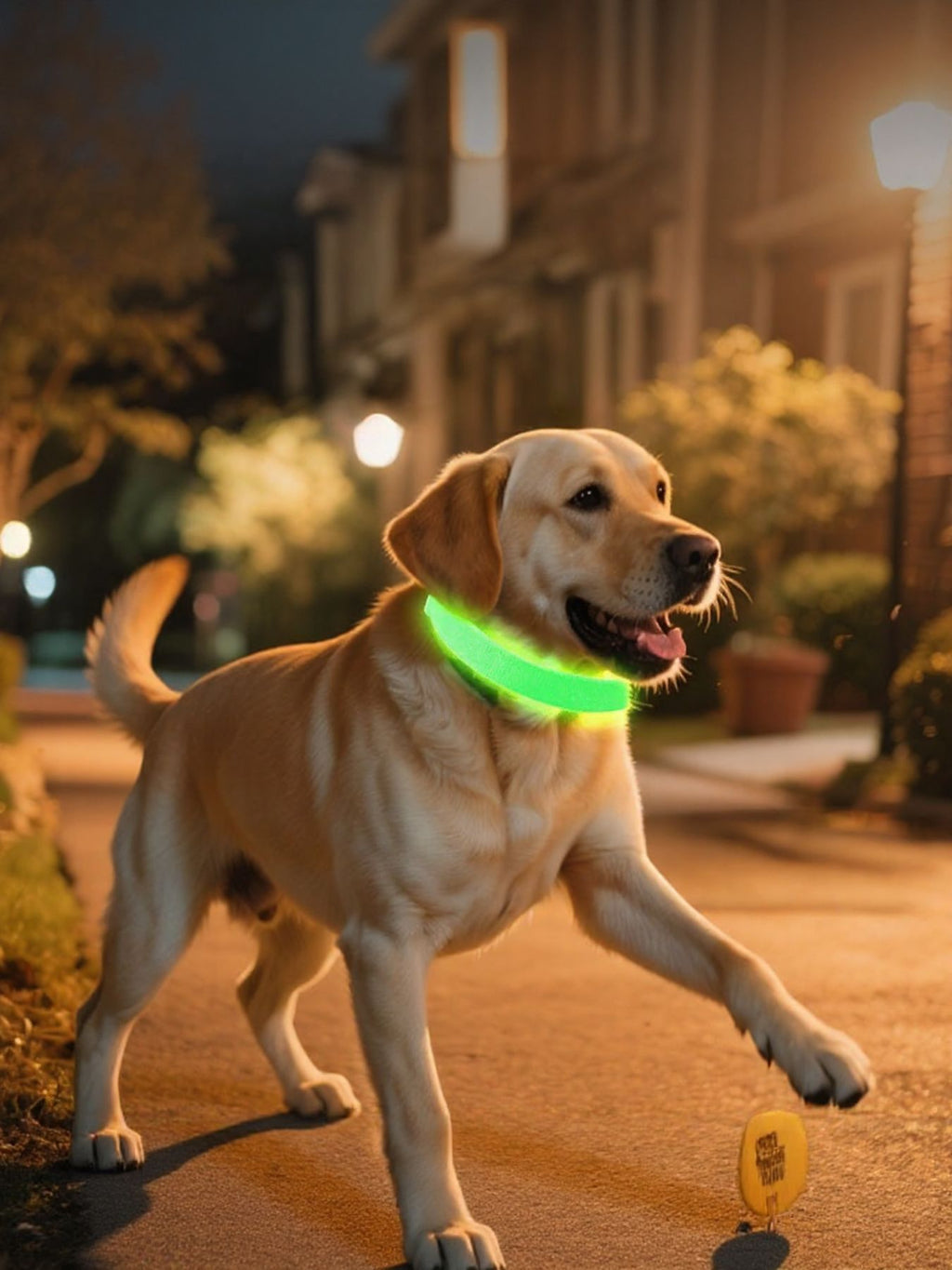 LED Glowing Pet Collar for Night Safety