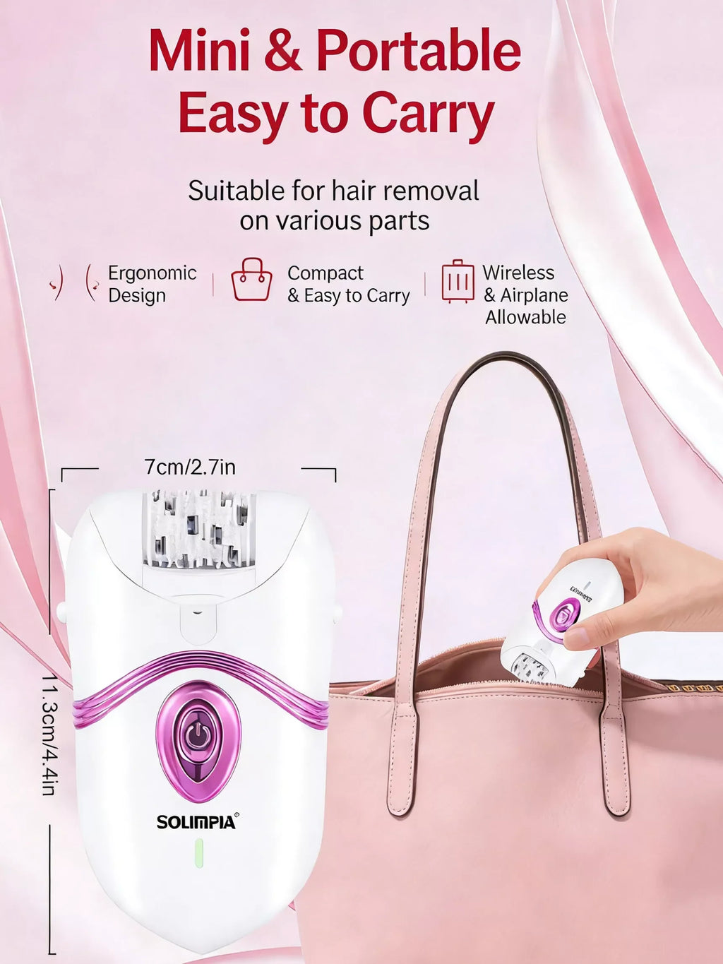 Cordless Painless Hair Removal