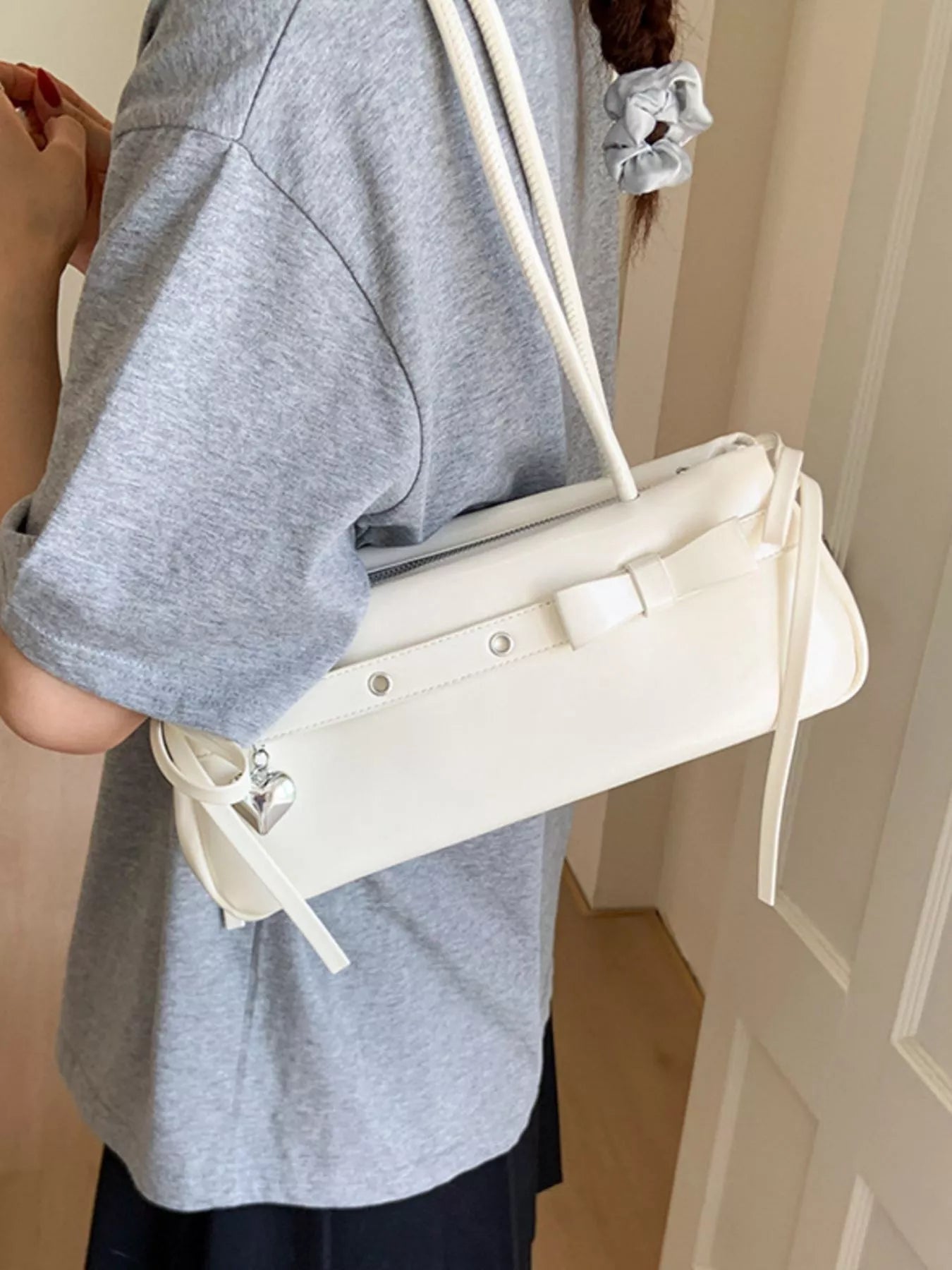 PU Leather Shoulder Bag