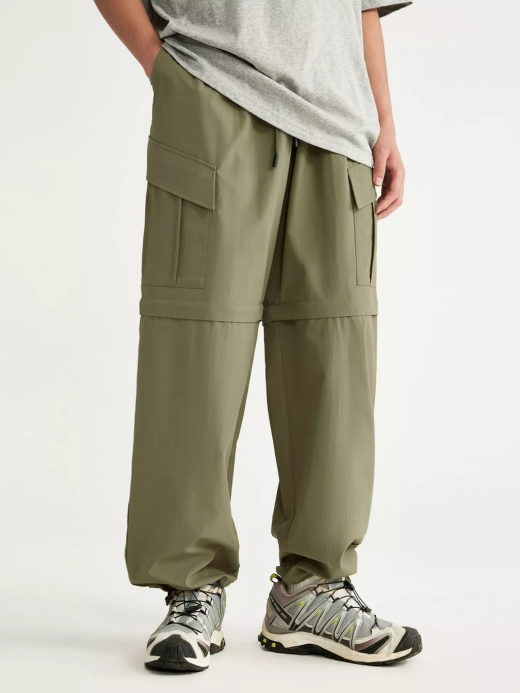 Men's Drawstring Cargo Pants