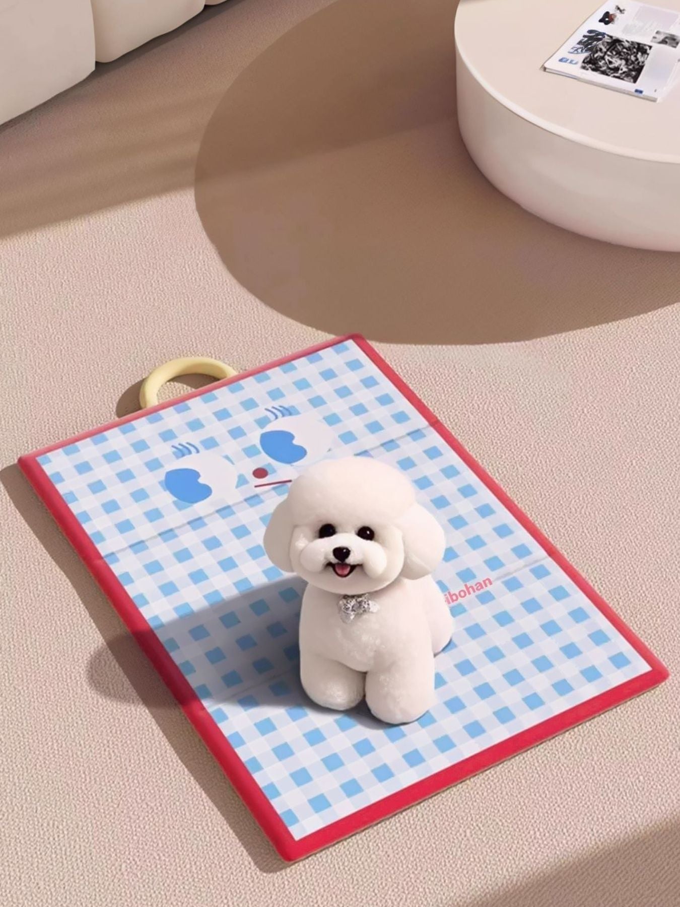 Cartoon Pattern Soft Pet Mat