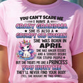 APRIL - YOU CAN'T SCARE ME - GIFT FROM GRANDMA - NGHL04 (SKU09-106-04)