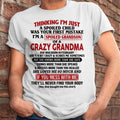 FEBRUARY - I'M A SPOILED GRANDSON OF A CRAZY GRANDMA - From Grandma - NGHL02 (SKU-GMS1-NTT02)