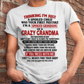 MAY - I'M A SPOILED GRANDSON OF A CRAZY GRANDMA - From Grandma - NGHL05 (SKU-GMS1-NTT05)