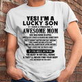 April - I am Lucky Son - Gift For Son From Mom - NGHL04 - (SKU-T1206LMS-04)