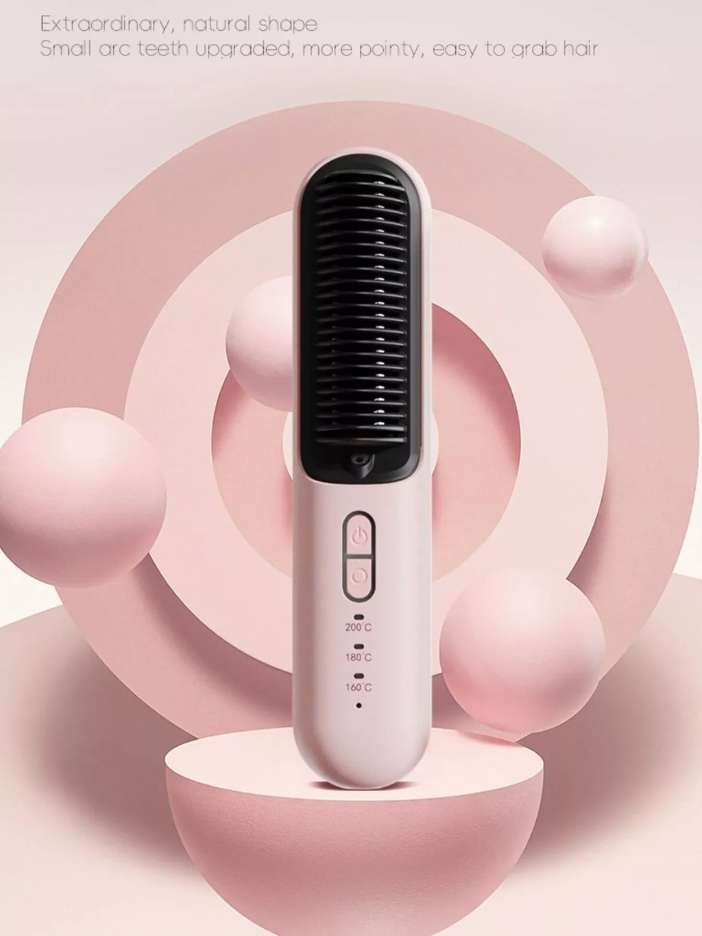 Fast Heating Hair Straightening Comb