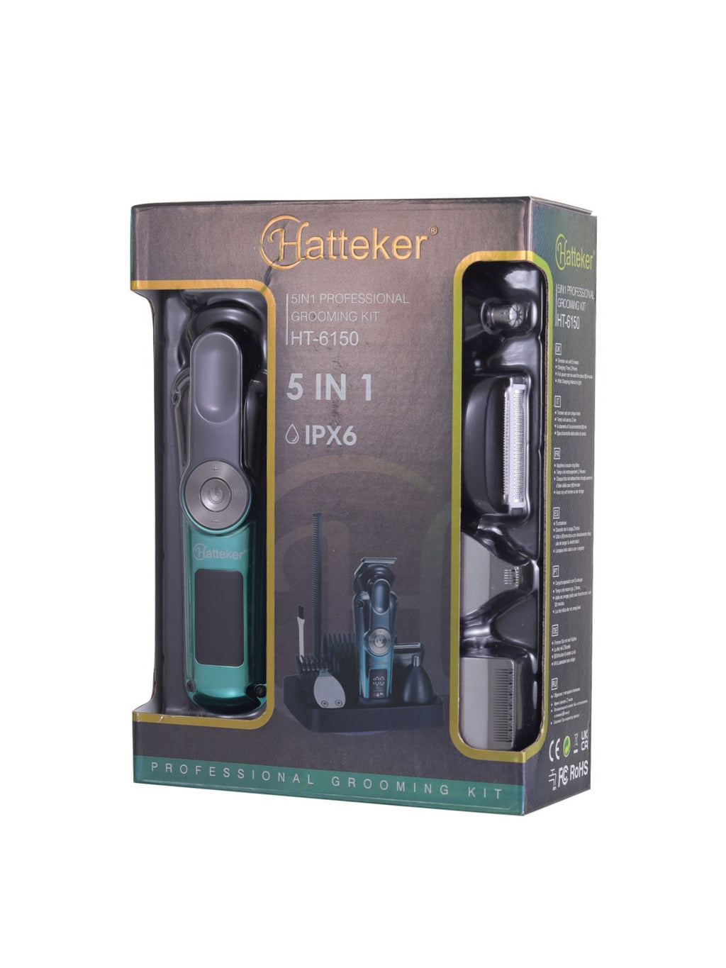 Cordless Hair Clipper with LED Display