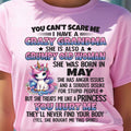 MAY - YOU CAN'T SCARE ME - GIFT FROM GRANDMA - NGHL05 (SKU09-106-05)
