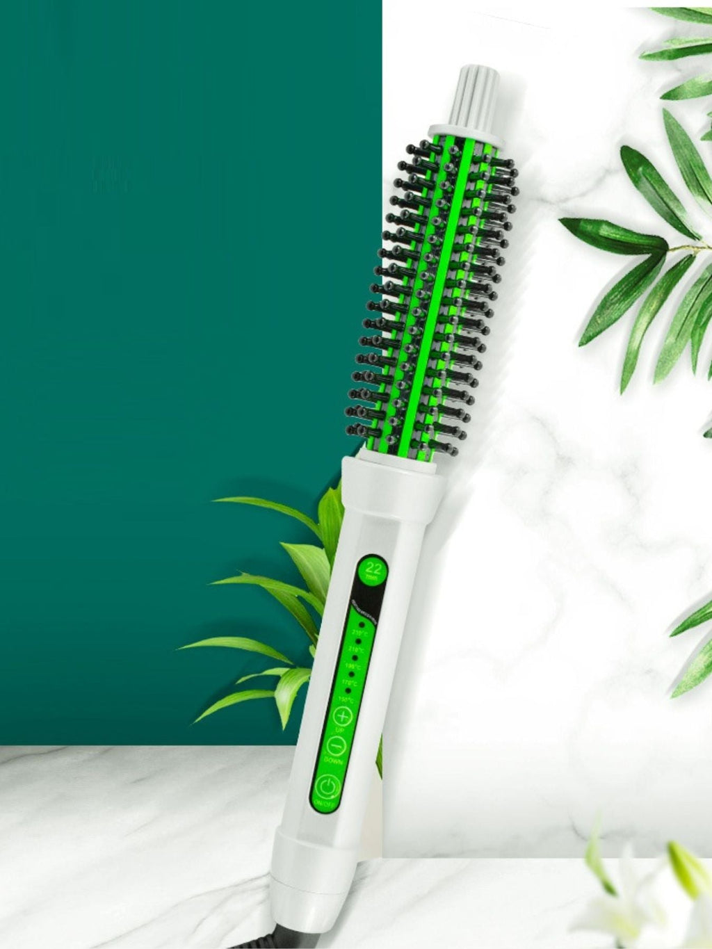 2-in-1 Straight & Curly Hot Air Brush