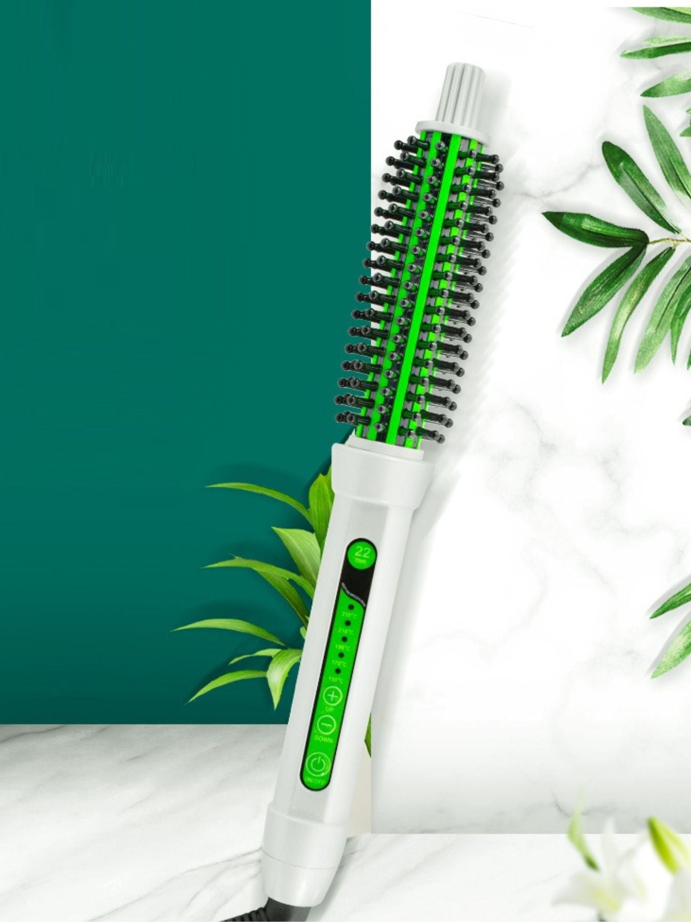 2-in-1 Straight & Curly Hot Air Brush