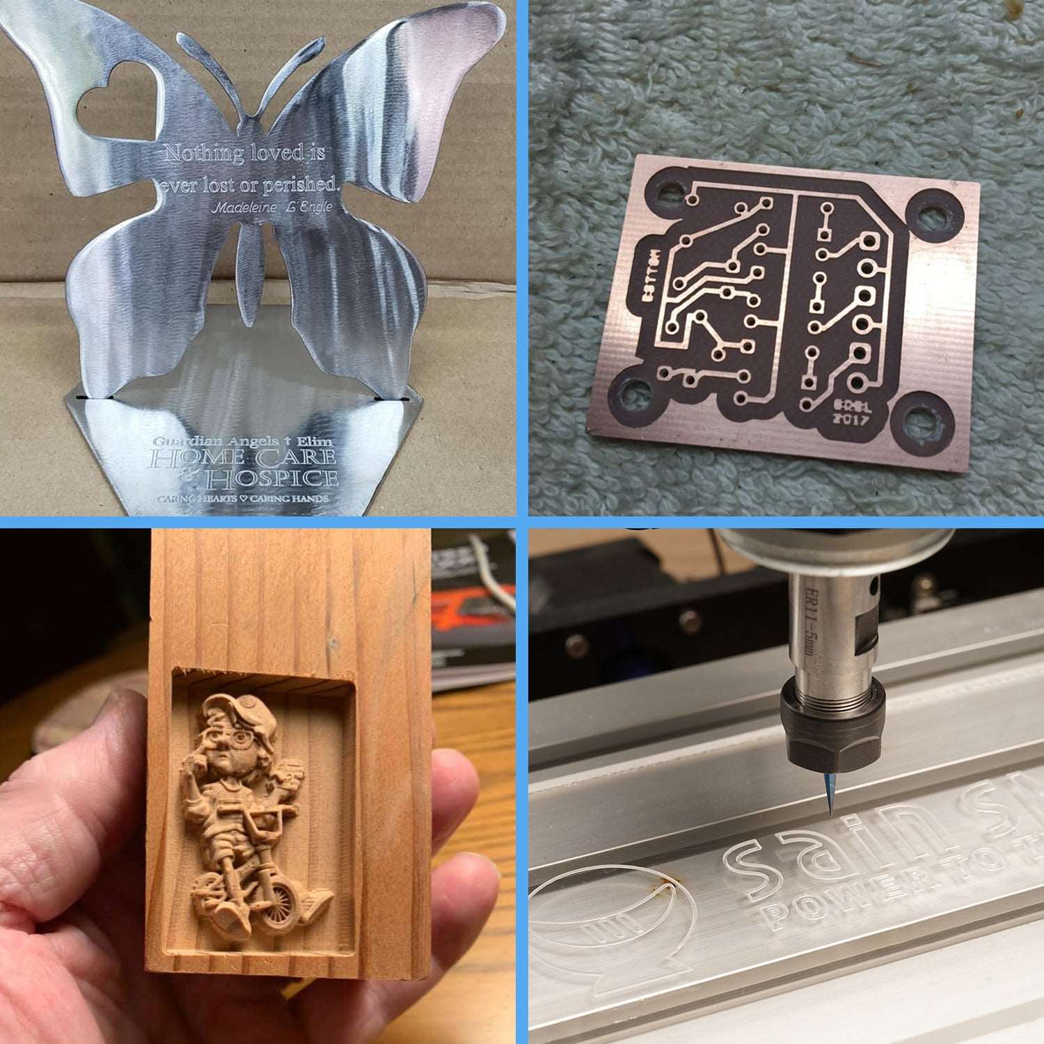 3018-PROVer Semi Assembled CNC Router Kit