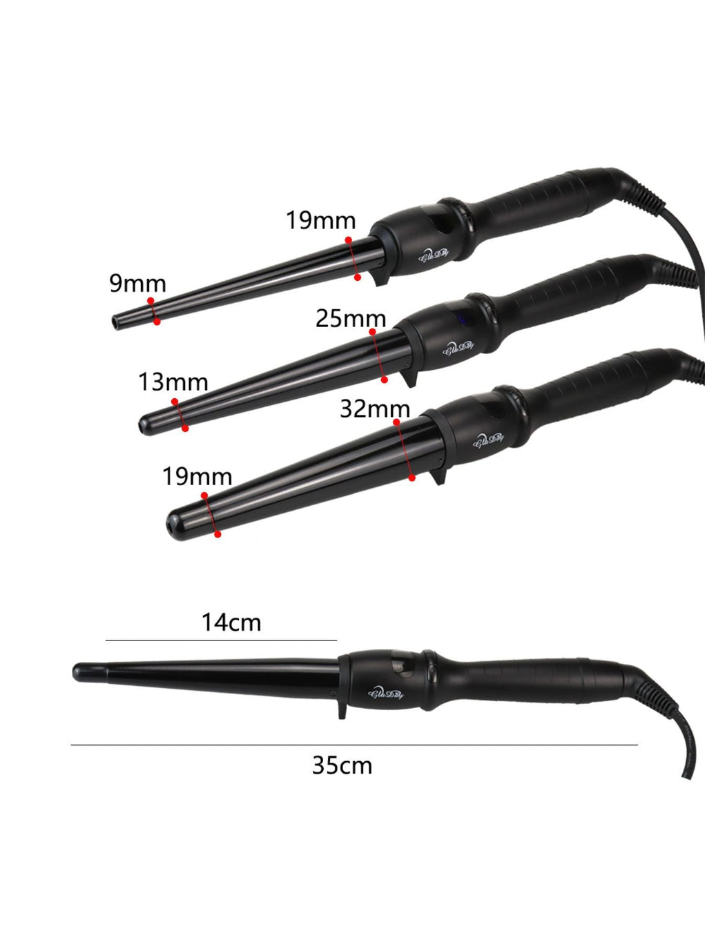 Adjustable Temperature Curling Iron