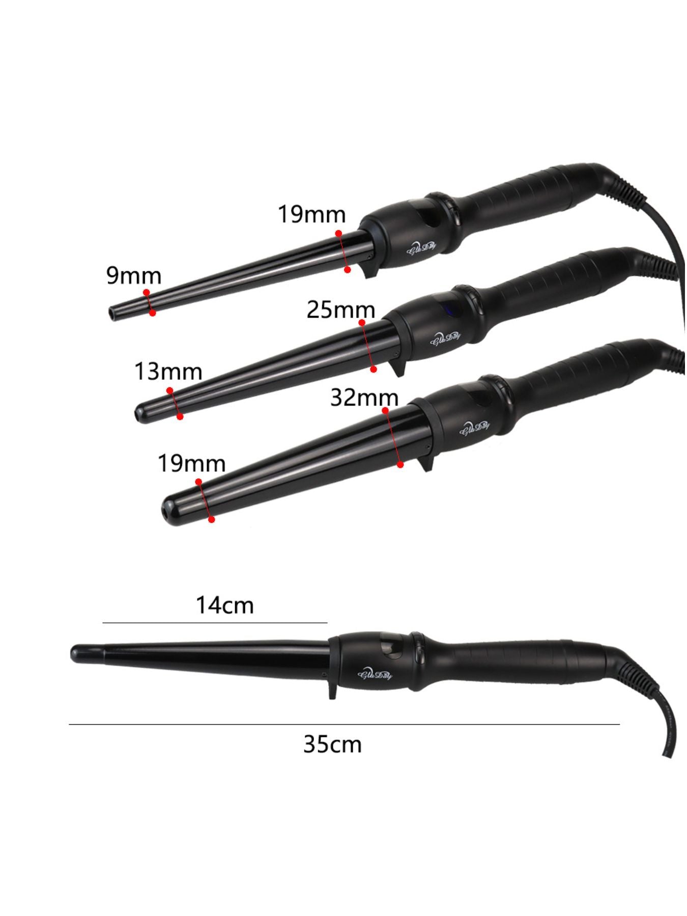 Adjustable Temperature Curling Iron