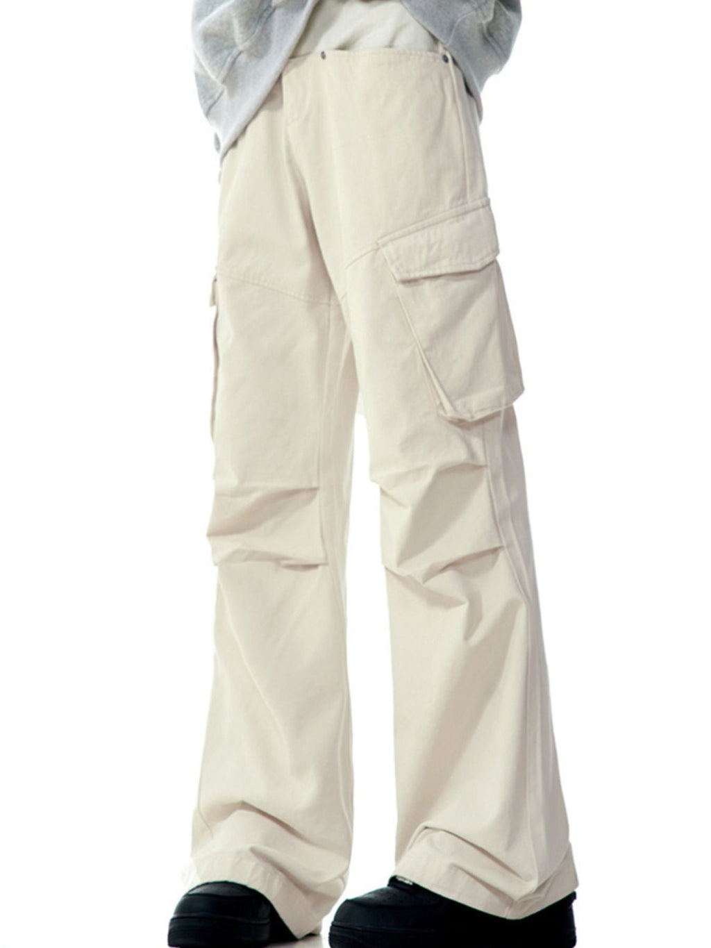 Men's Wide Leg Cargo Pants