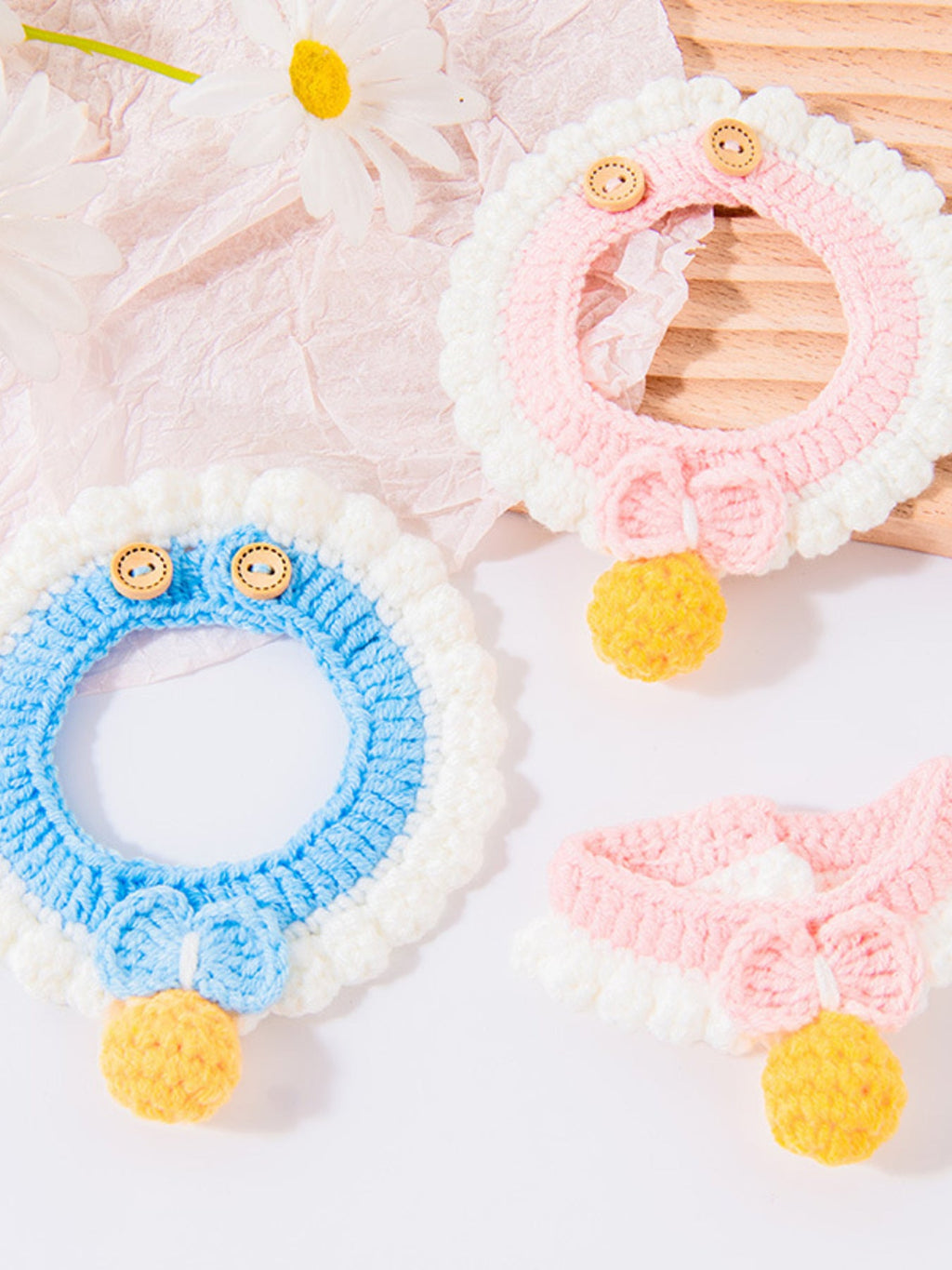Knitted Pet Scarves