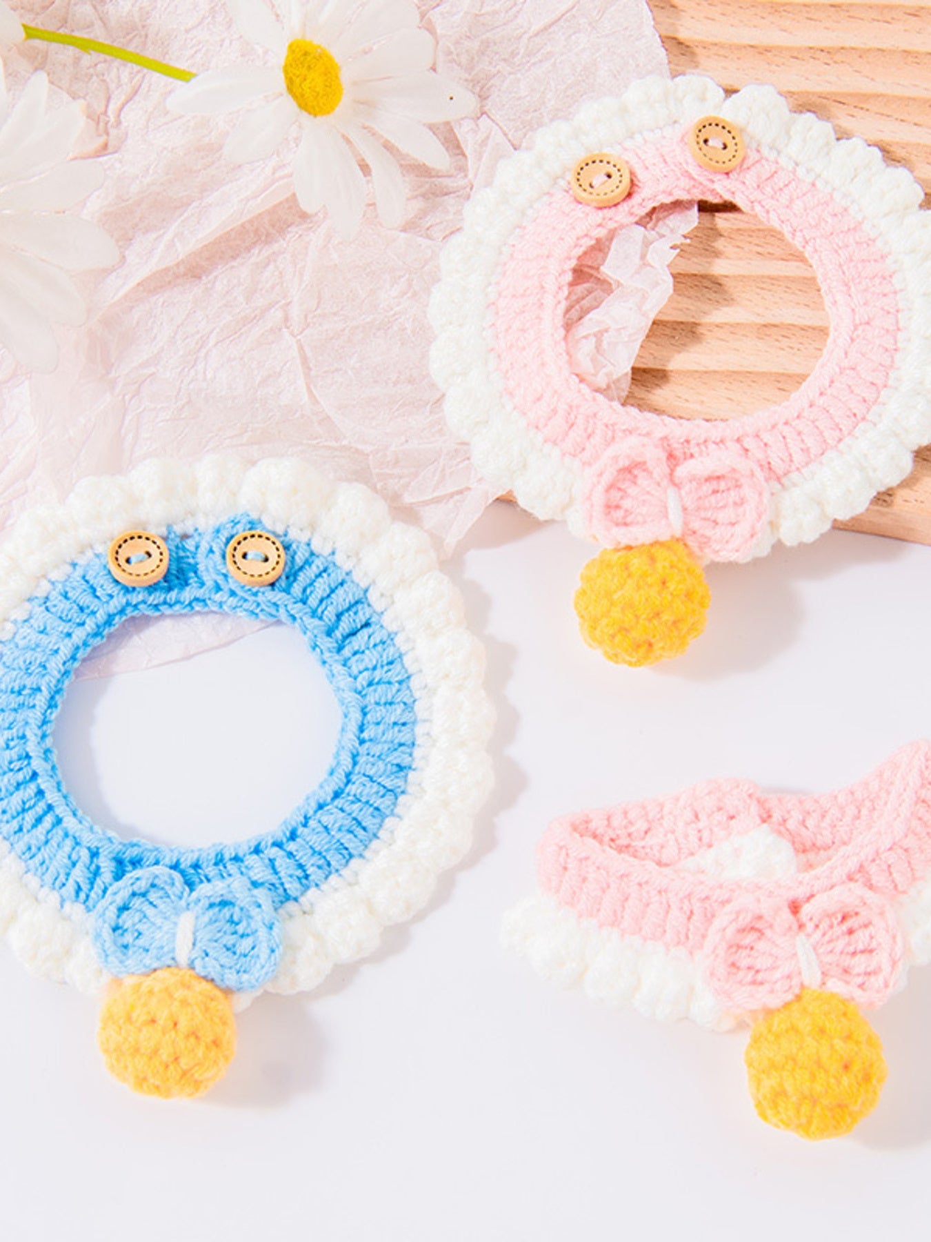Knitted Pet Scarves