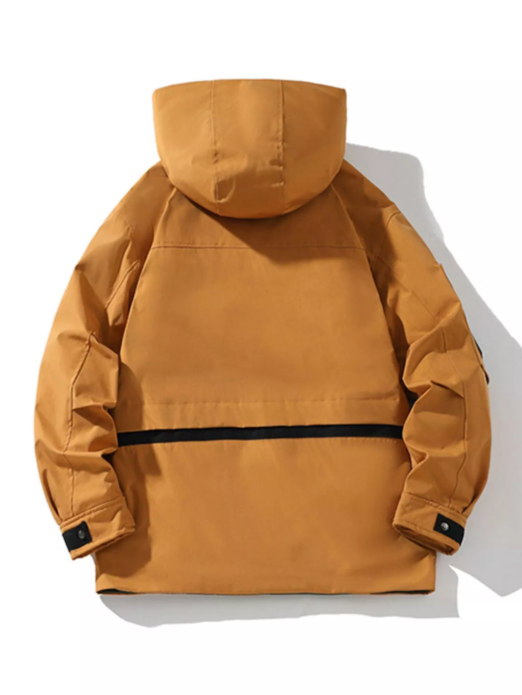 Men's Plus Size Zip Up Hooded Jacket