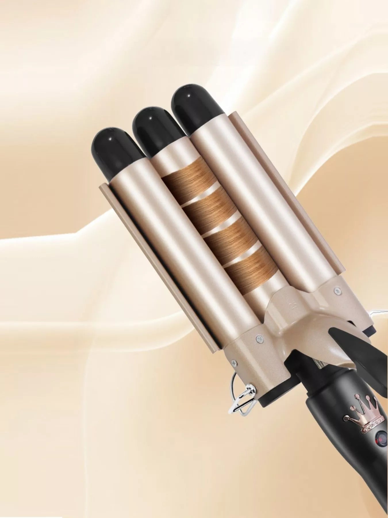 3-Barrel Instant Waver Curling Iron
