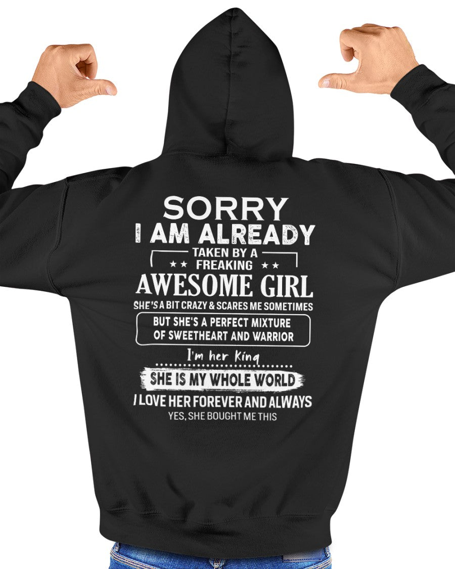 Awesome girl - Perfect gift for your boyfriend - (SKU04-86) - SUN00