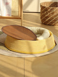 Woven Rattan Pet Nest