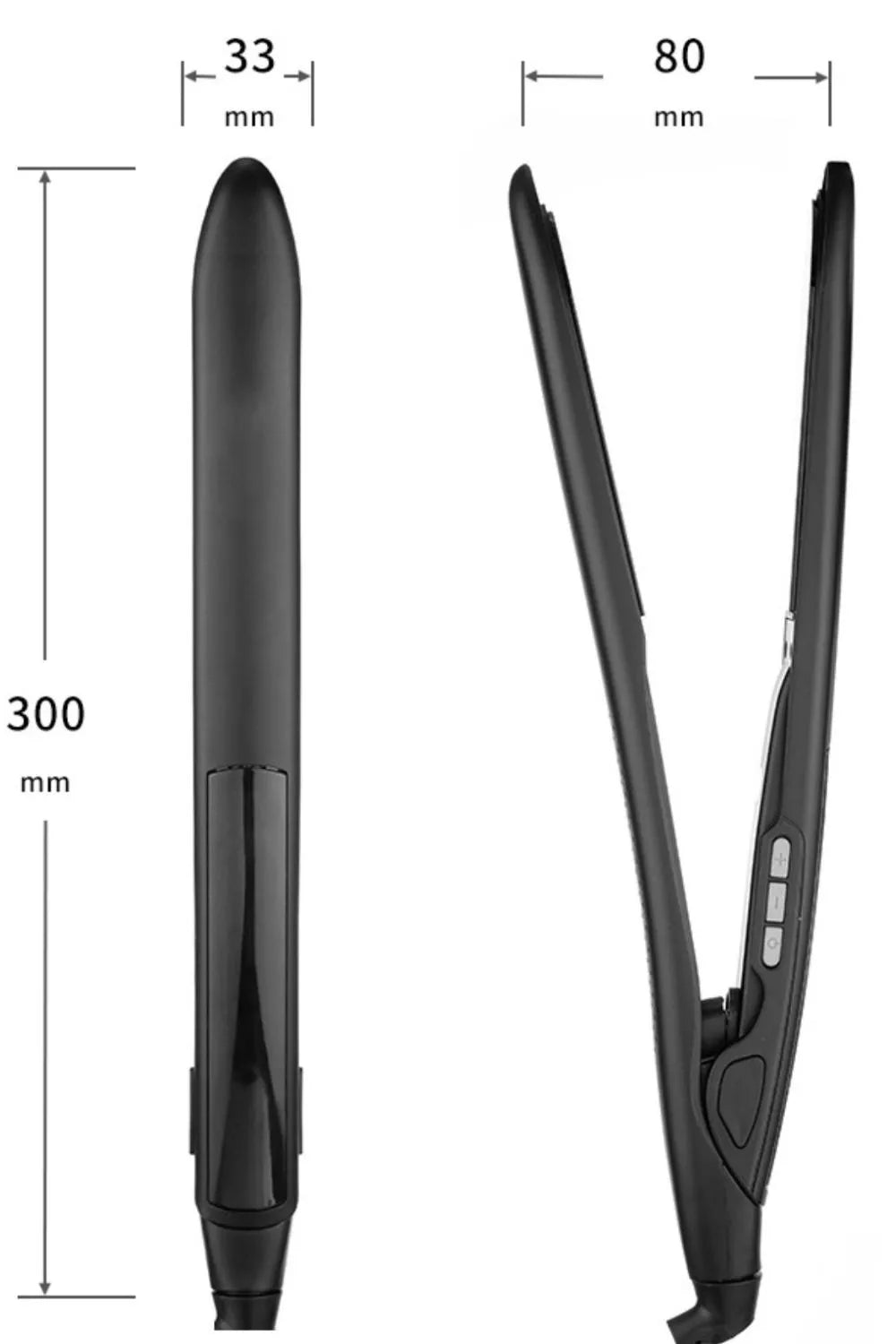 2-in-1 Curling & Straightening Iron