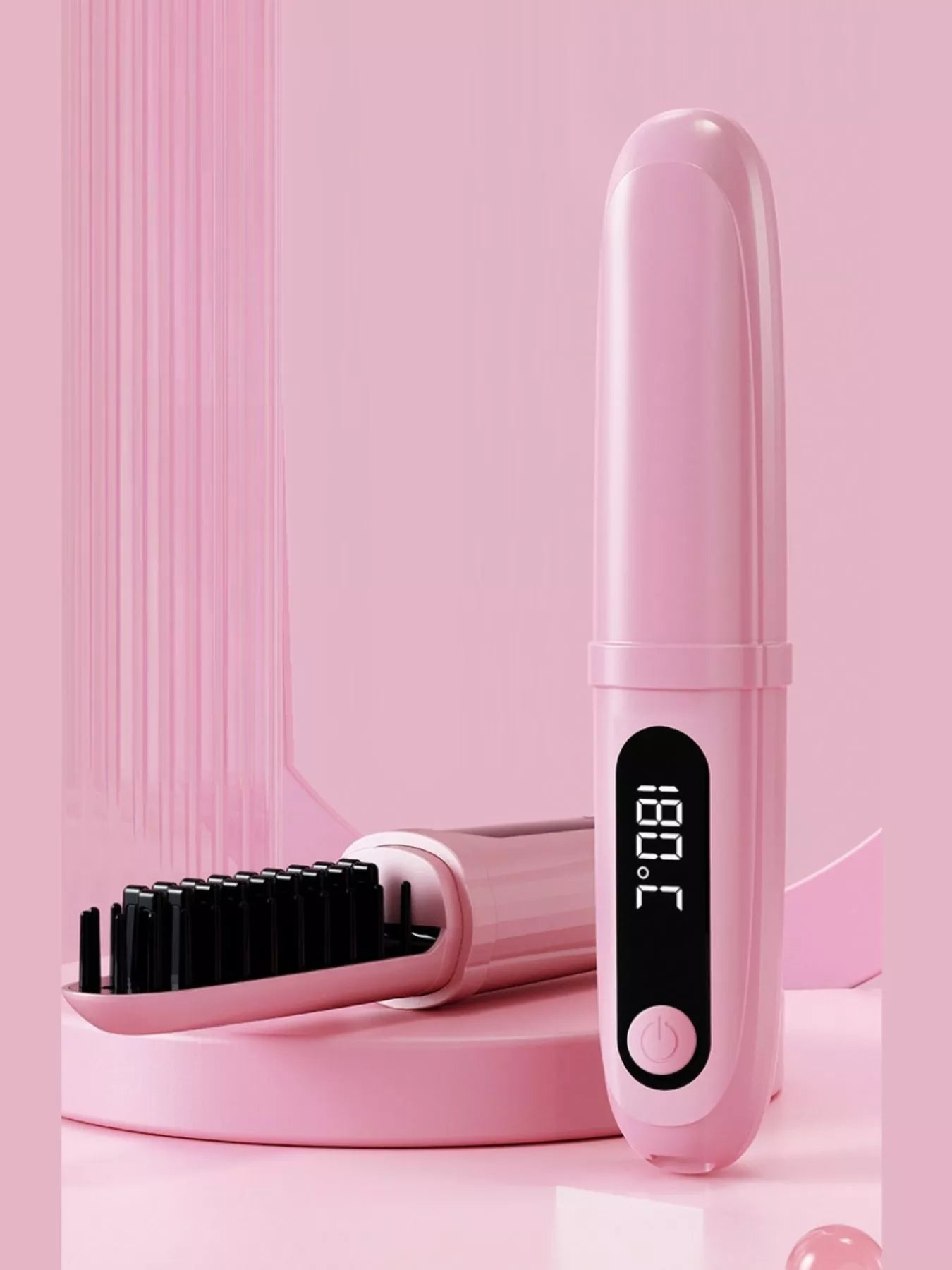 Portable Heated Straightening Comb