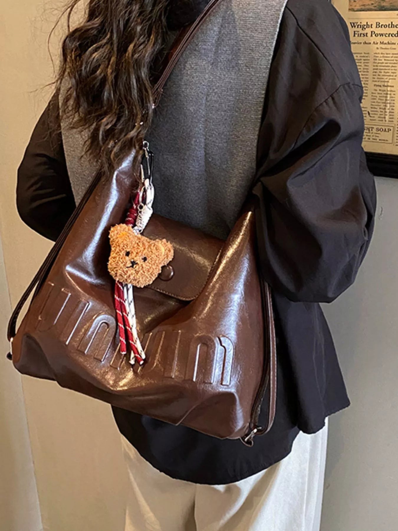 Adjustable Strap Convertible Shoulder Bag