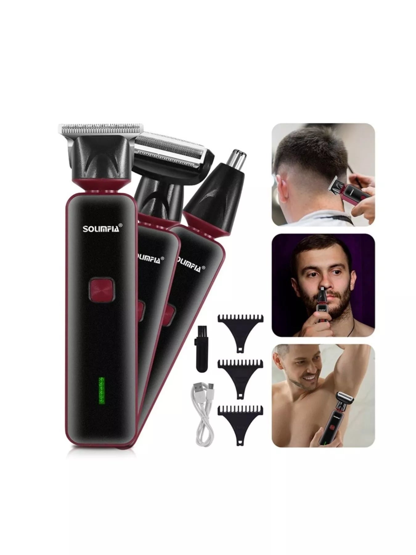 Multi-Function 3-in-1 Hair Clipper