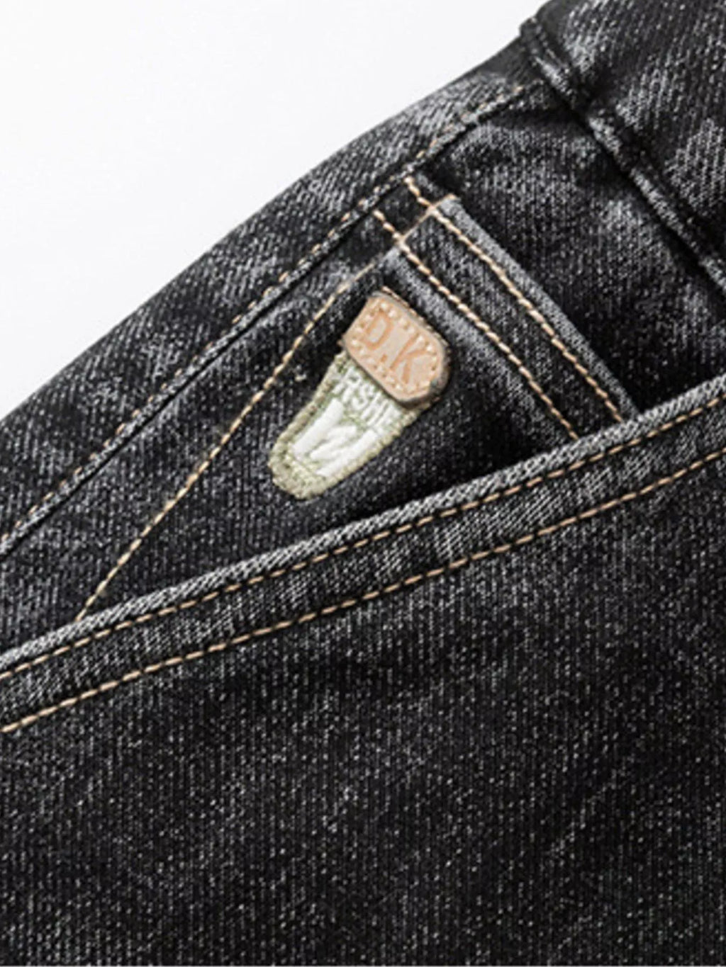 Men's Plus Size Vintage Wash Relaxed Fit Jeans