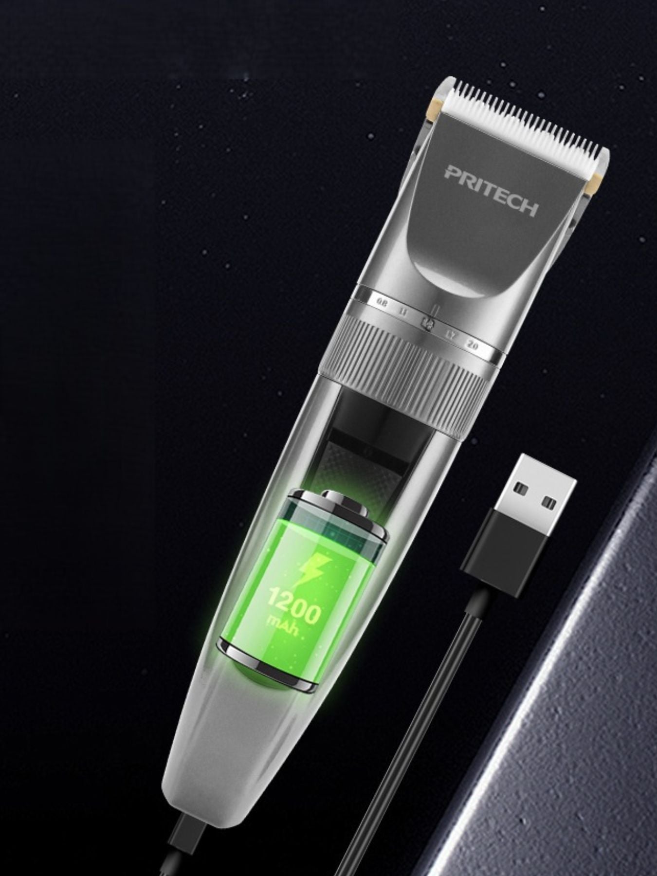 Cordless Rechargeable Hair Clipper