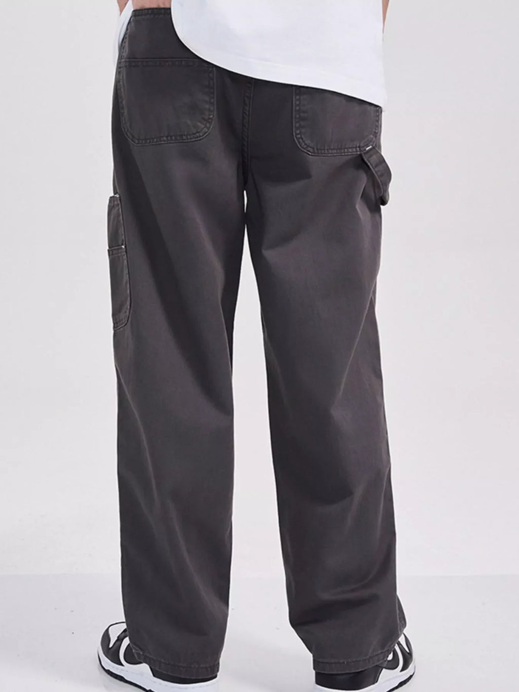 Men's Full Size Loose Fit Cargo Jeans Plus Size