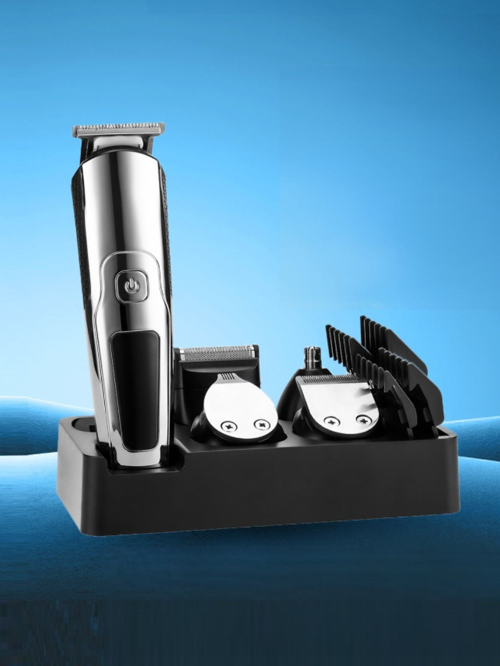 Waterproof Hair Clipper with LED Display