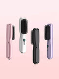 Portable Heated Hair Straightening Comb