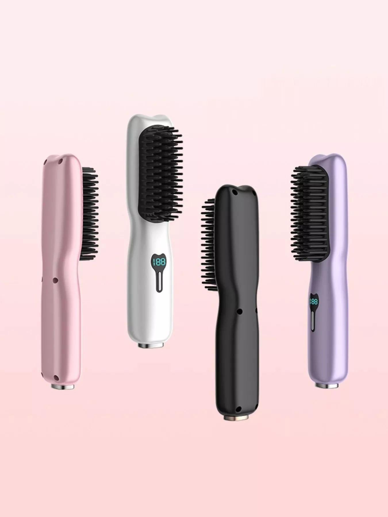 Portable Heated Hair Straightening Comb